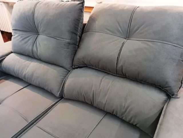 Sofá 02 Lugares Retrátil e Reclinável Nero. - Foto 4