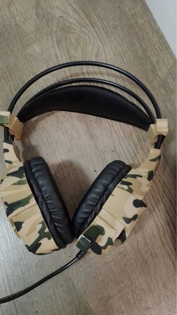 Camouflaged Wired Gaming Headset64297908774659121