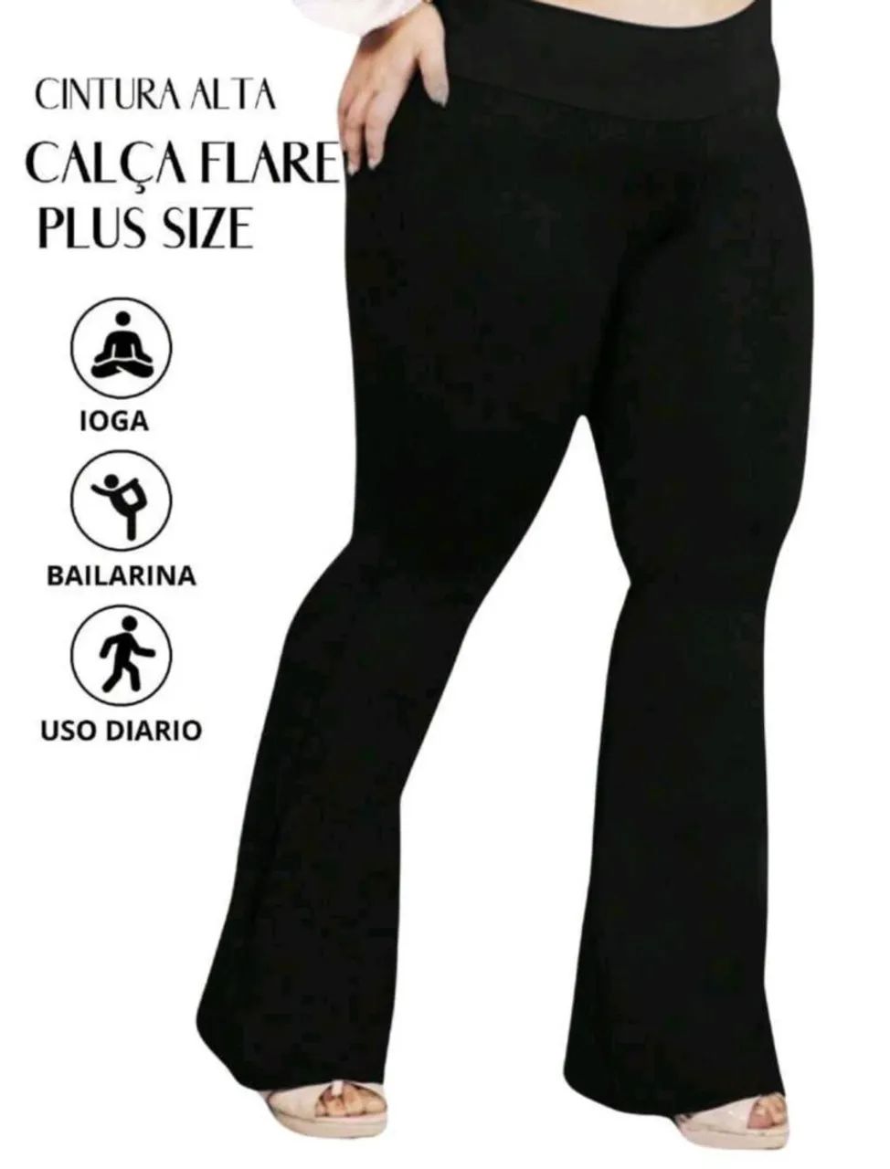 Plus Size CalÃ§a Flare Para Gestante Calça Legging Gestante CalÃ§a