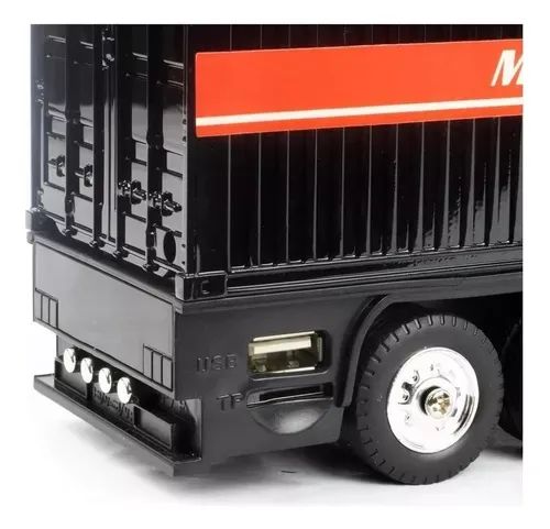 Caixa De Som Portátil Caminhão C/ Bluetooth, Fm,usb E Sdcard - Foto 5