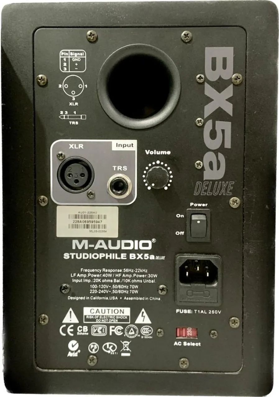 Monitor de referencia M-Audio Studiophile BX5a (par) - Foto 2