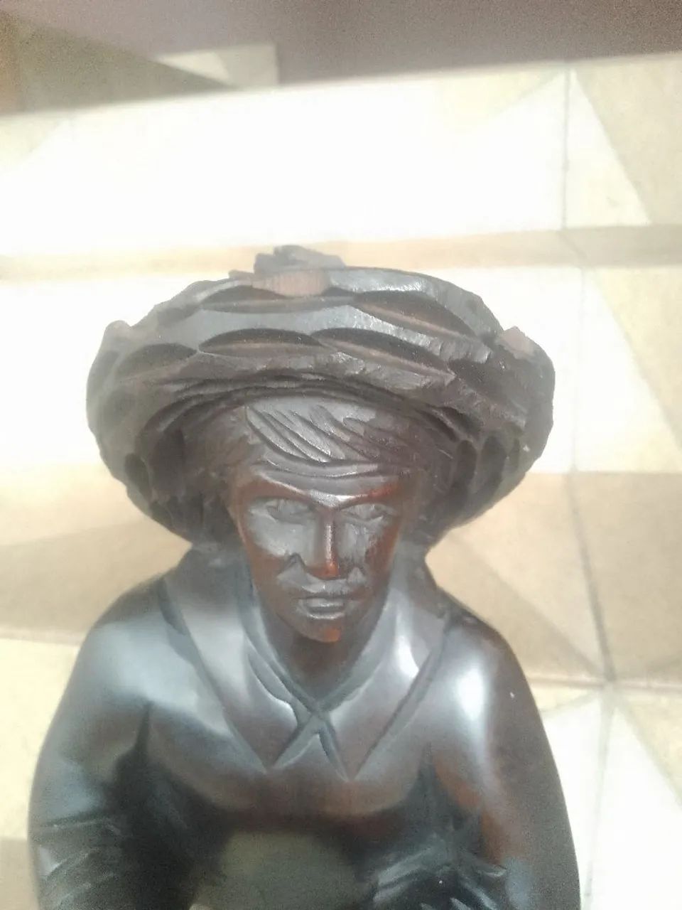 Escultura de madeira  - Foto 6