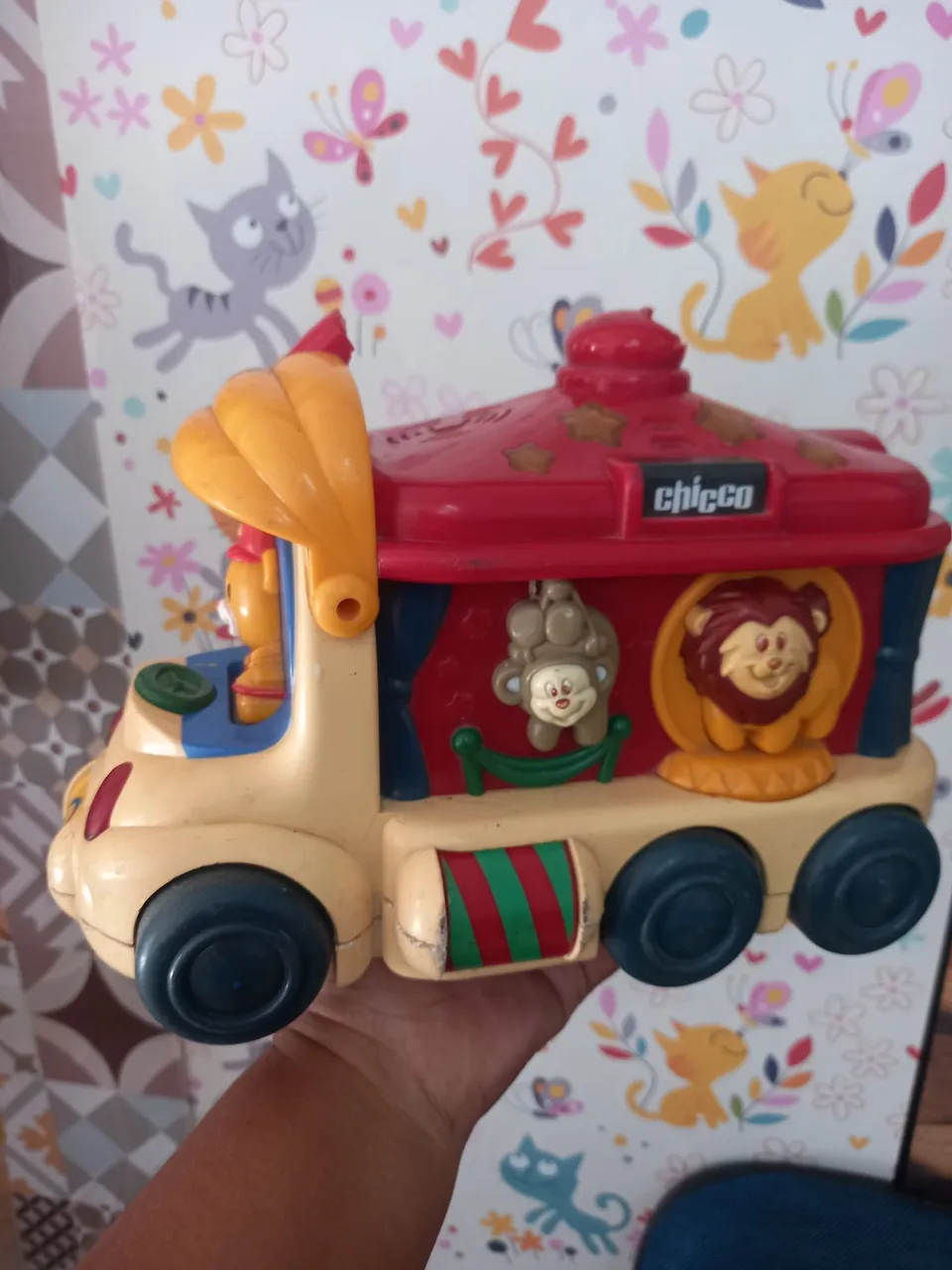 Carrinho Educativo o circo- Diversão Garantida!