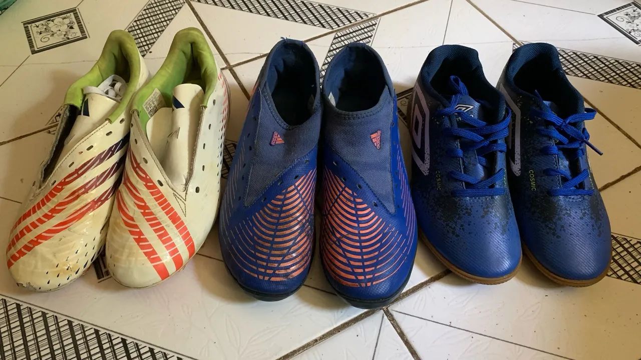 Chuteira adidas campo/ chuteira adidas socity/chuteira umbro futsal  - Foto 4