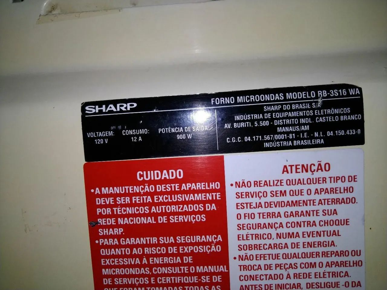 Micro-ondas sharp 110v - Foto 3