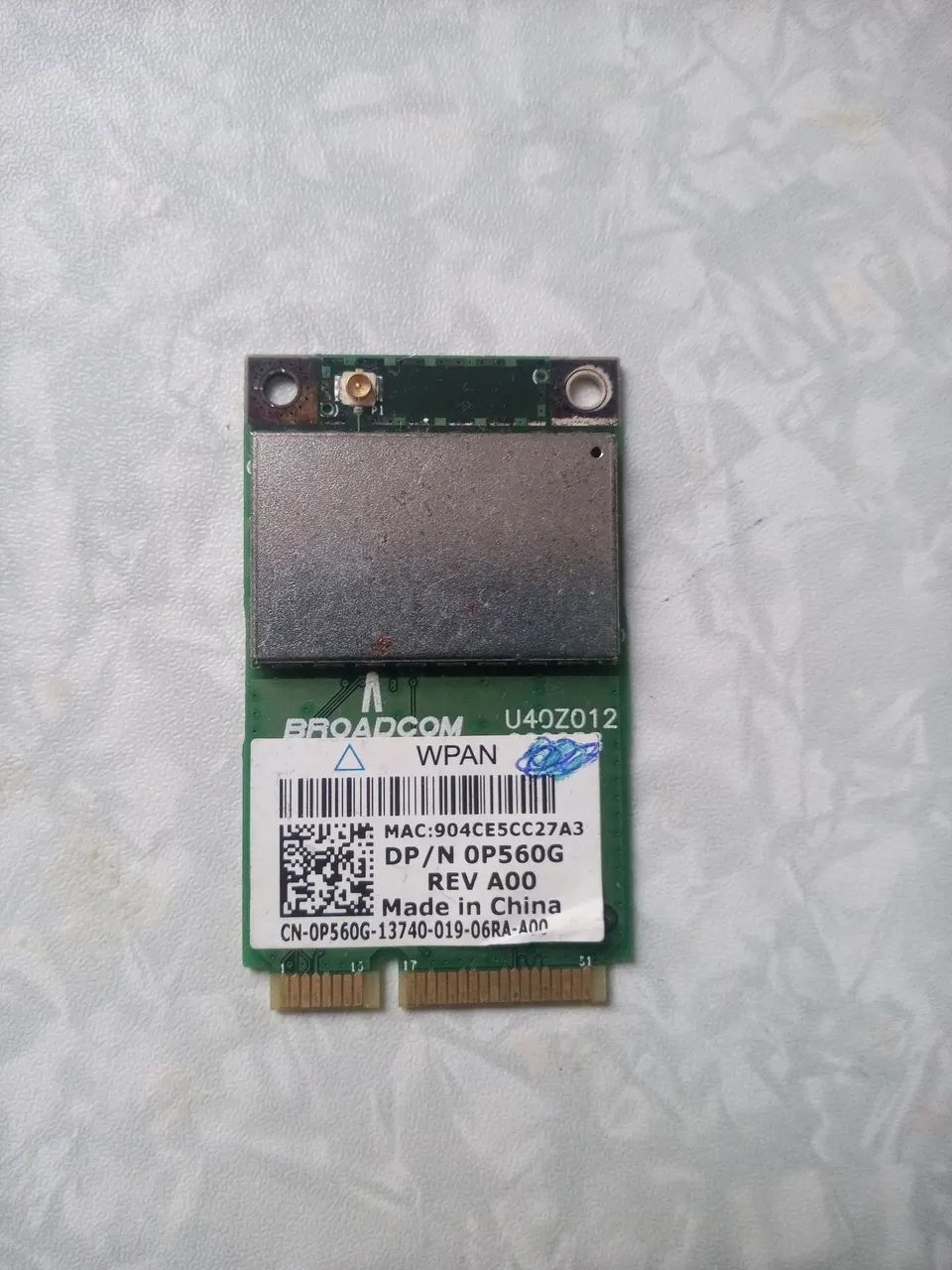 Placa de Rede Dell Latitude E6400 E6500 Laptop  0P560G