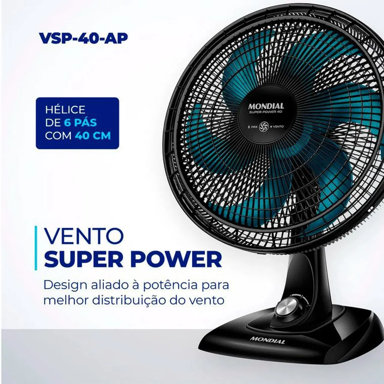 Ventilador mundial 40cm top lacrado!!!