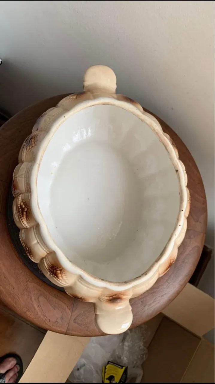 Antiga sopeira sem a tampa  - Foto 4