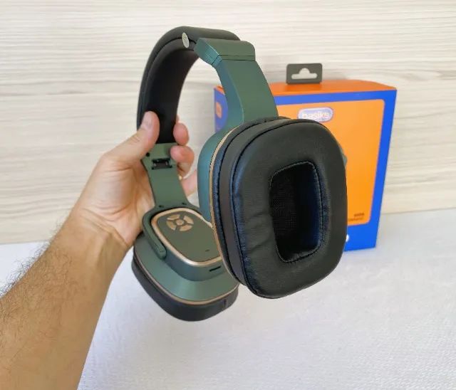 Fone de Ouvido Bluetooth Over-Ear Basike BA-FON6667 ? 2 em 1: Fone e Caixa de Som - Foto 2