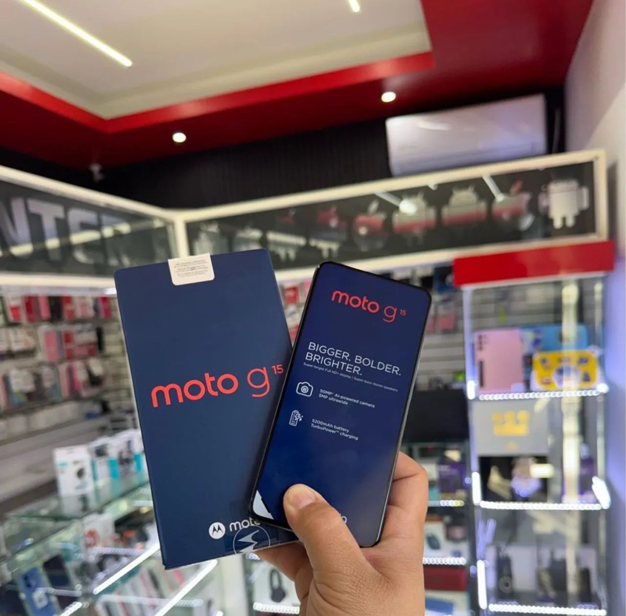 Motorola Moto G15 512GB Originais Lacrado Pronta Entrega Loja Fisica - Foto 2