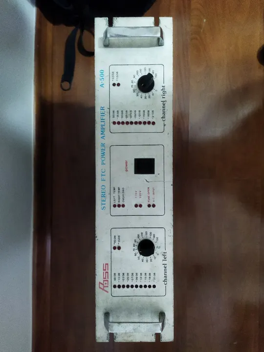 Amplificador de Potência Estéreo Ross A-500