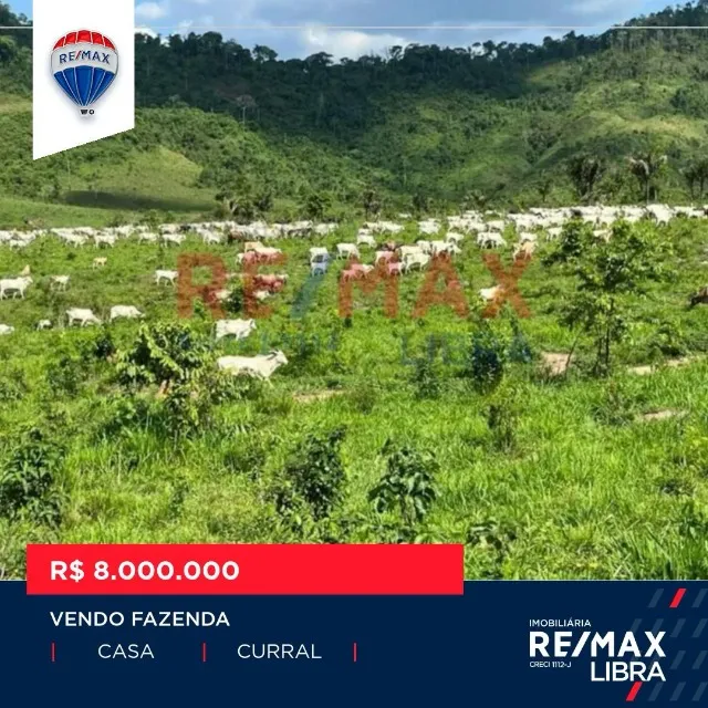 IMOBILIÁRIA RE/MAX LIBRA VENDE FAZENDA