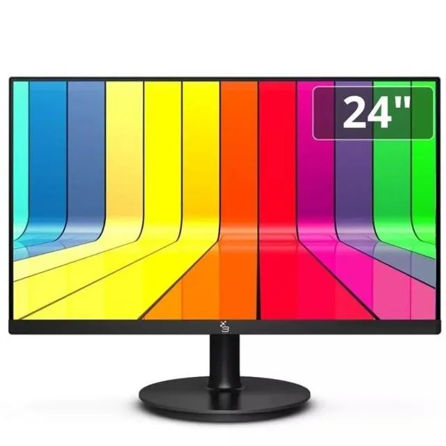 Monitor 24" FULL HD 1080p HDMI - NOVO