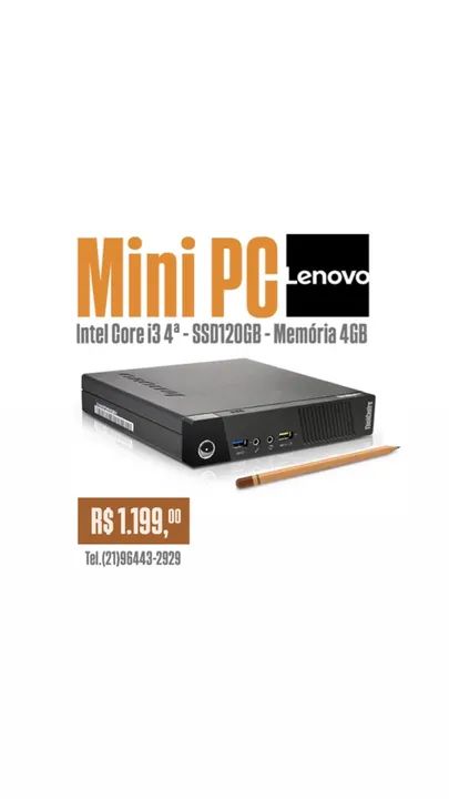 Computadores Mini  Lenovo 