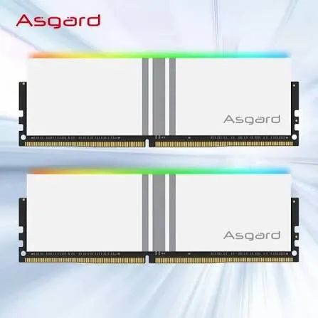 Asgard Valkyrie DDR4 Memory DDR4 16 GB (2×8 GB) 3200 MHz RGB White64739260248835121
