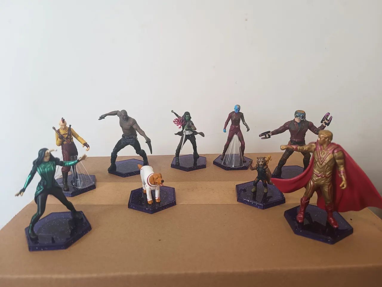 Bonecos Guardiões da Galáxia