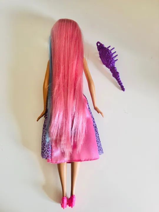 Boneca Barbie Princesa Cabelo Longo - Mattel  - Foto 4