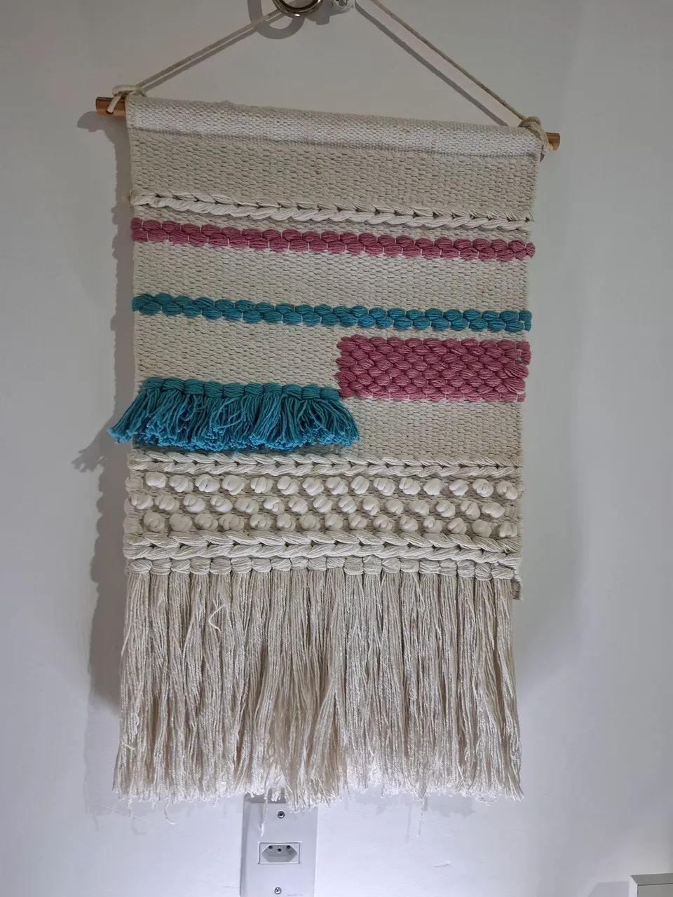Macramê de parede 