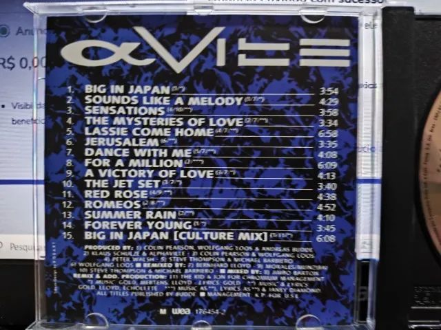 CD First Harvest 1984-92 de Alphaville - Foto 4