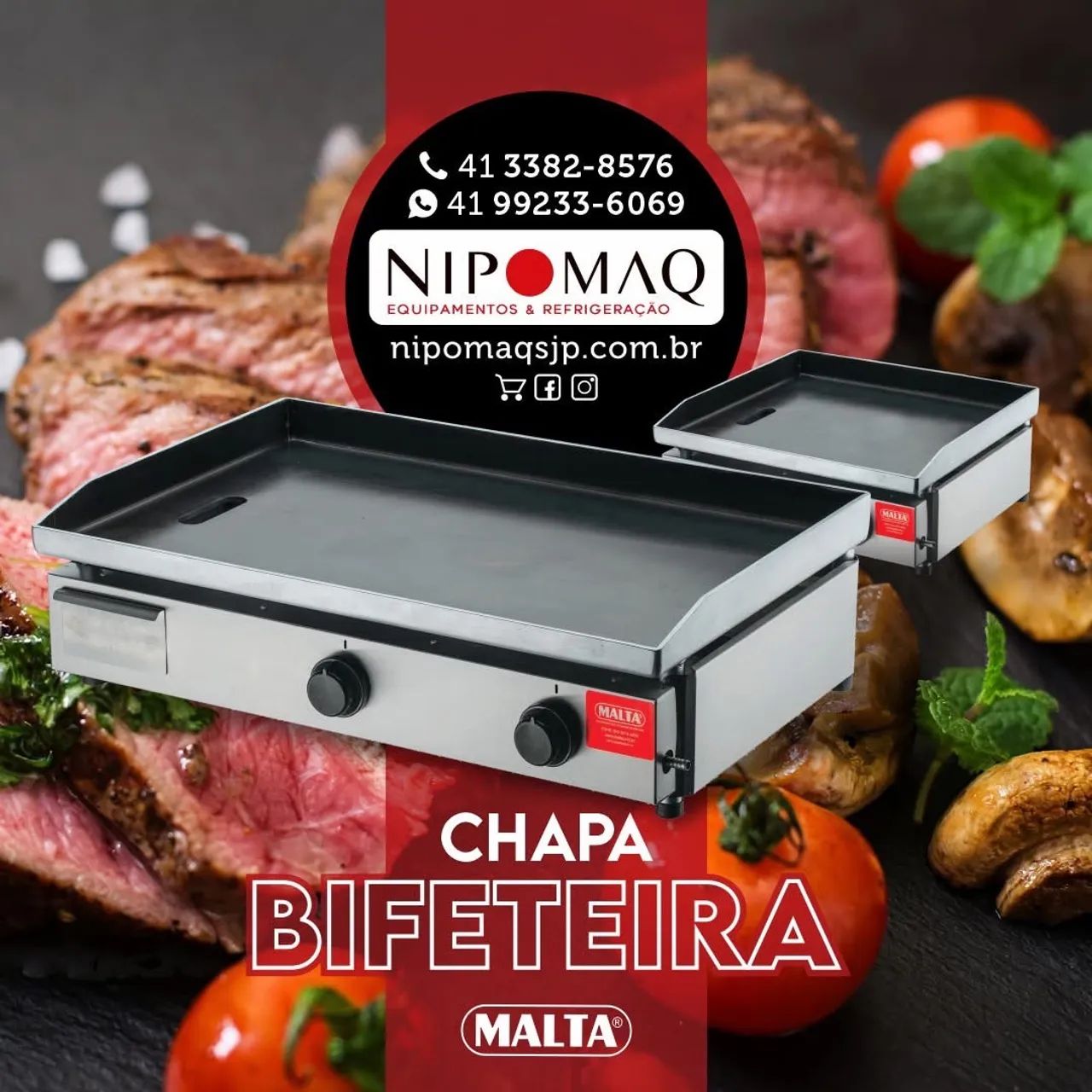 BGM-62 CHAPA BIFETEIRA GÁS - GOURMETEC  - Foto 6