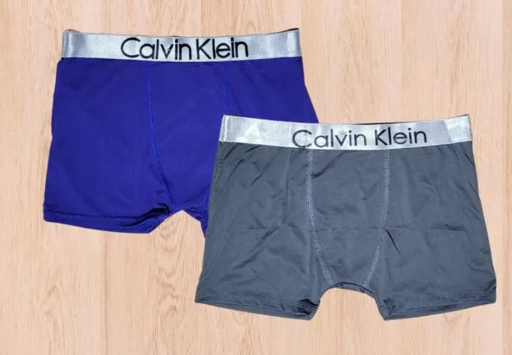 Kit Cuecas Boxer Calvin Klein - Conforto e Estilo