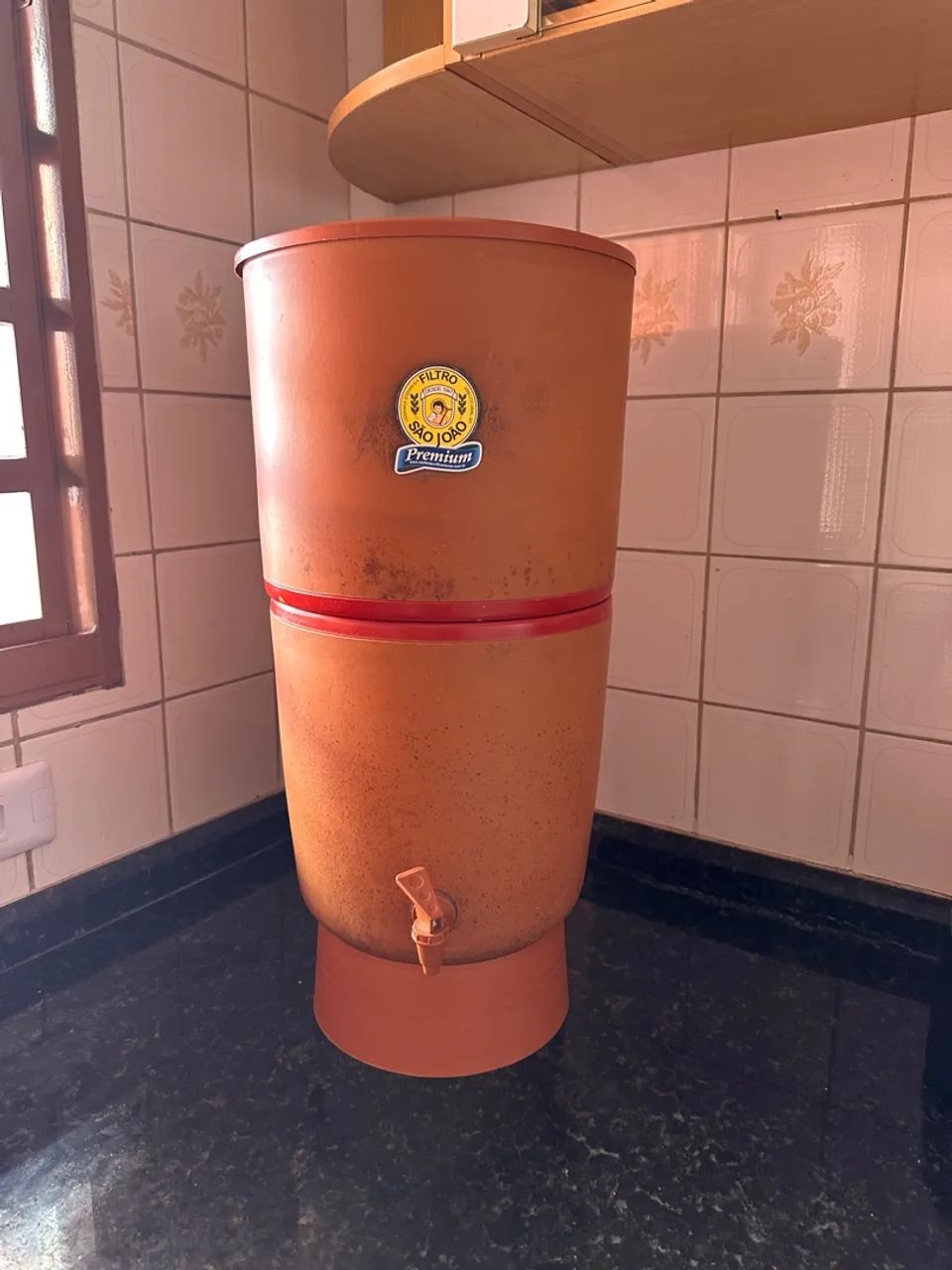 Filtro de água de barro São João 