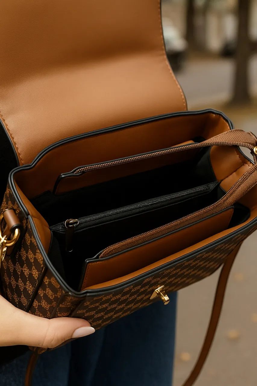 Bolsa Monograma Premium - Nova e Elegante! ? - Foto 2