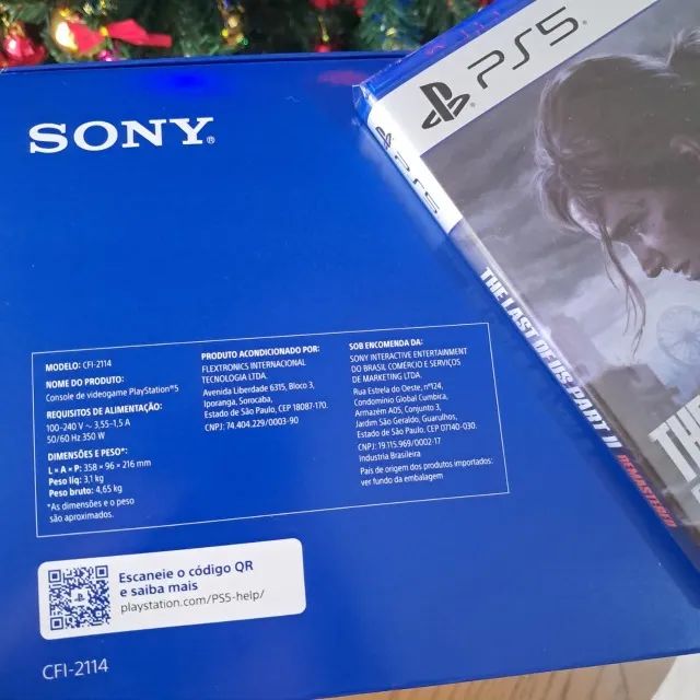 PS5 PlayStation 5 DISC LACRADO + TLOU II + GOW RAG | COM Leitor de Disco - c/ NF - Foto 3