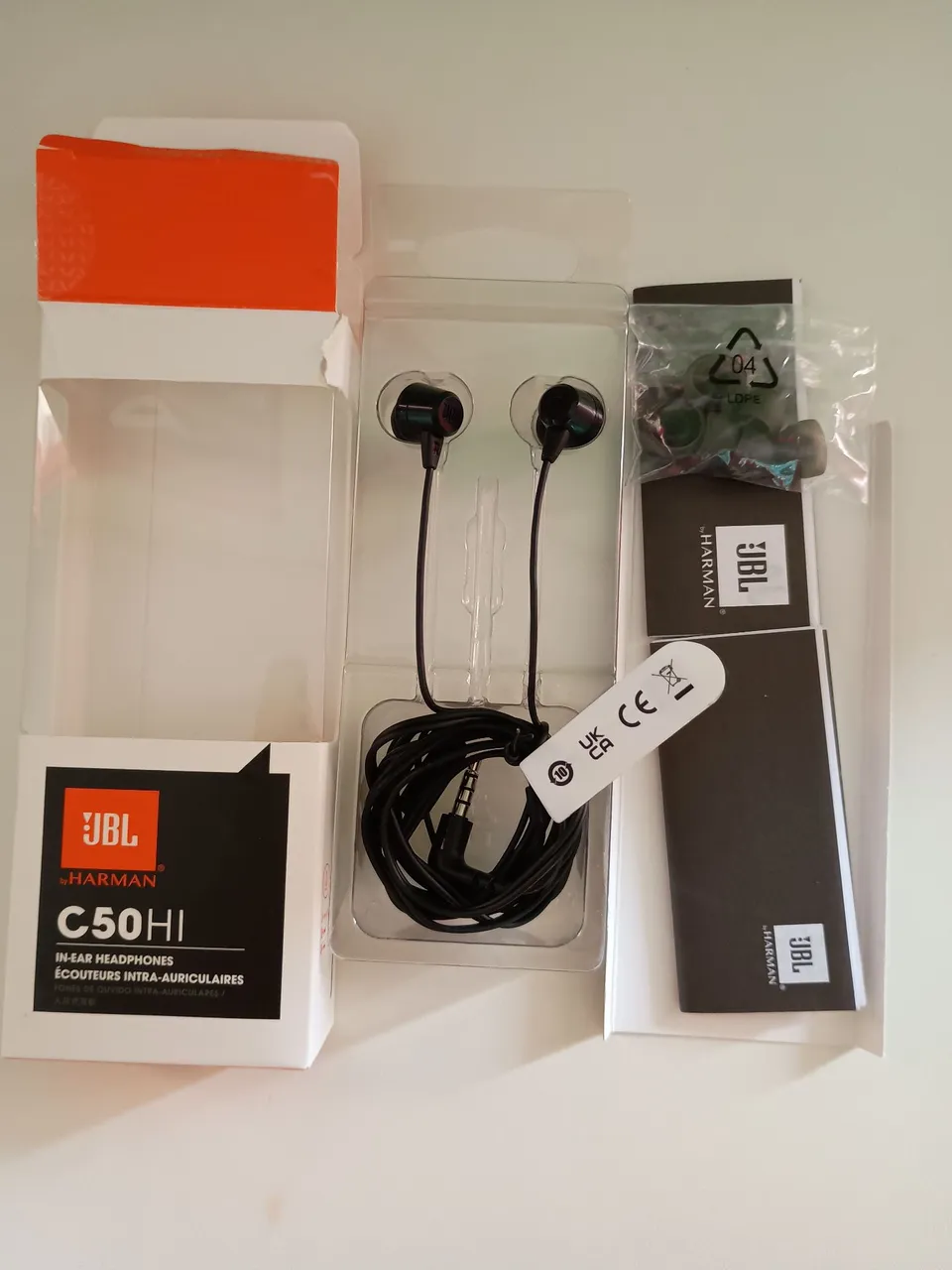 Fone de ouvido JBL C50HI - Novo