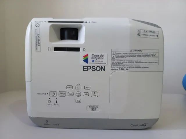 Projetor Epson S27 revisado com pouco tempo de uso e Brinde - Foto 4