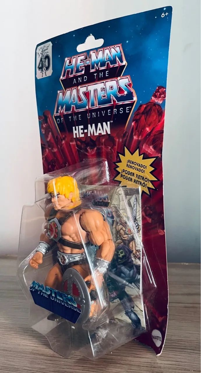 Kit 02 Bonecos He-Man e Mantenna - Masters of the Universe - Foto 6