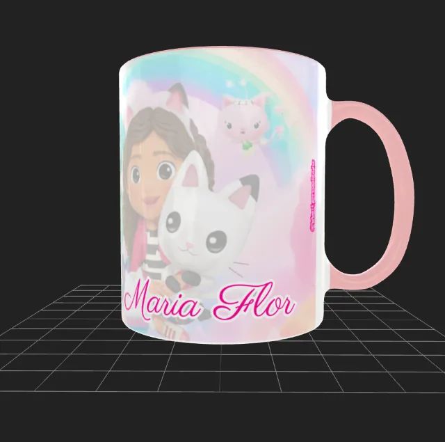 Caneca Personalizada- A Casa Mágica da Gabby - Foto 5