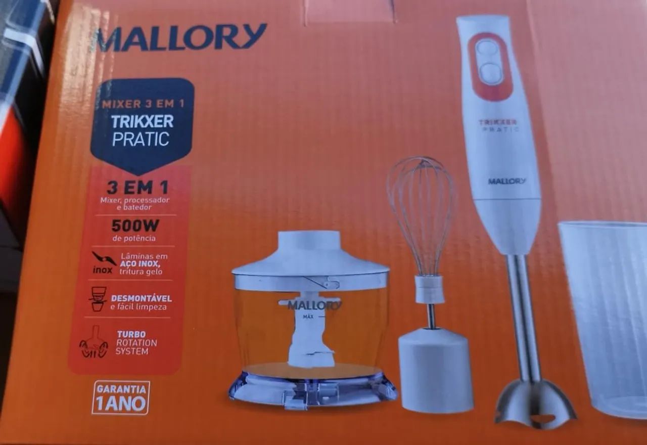 Mixer 3 em 1 Trikker Pratic Mallory - Eletroportáteis Para Cozinha