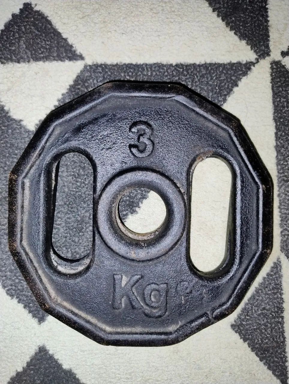 Kit de Musculação (halteres + anilhas) - Foto 3