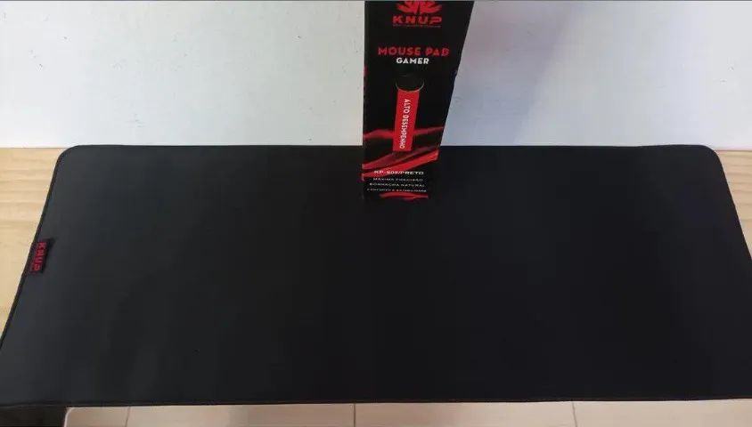 Mousepad 80x30cm Preto