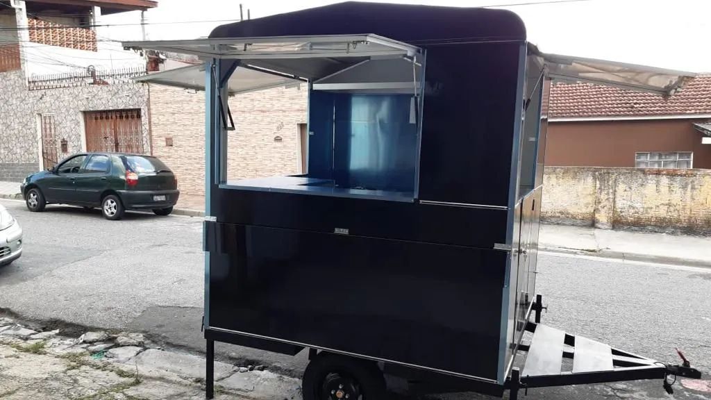 Trailer Foodtruck 1.80x2.00m completo zero - Foto 2