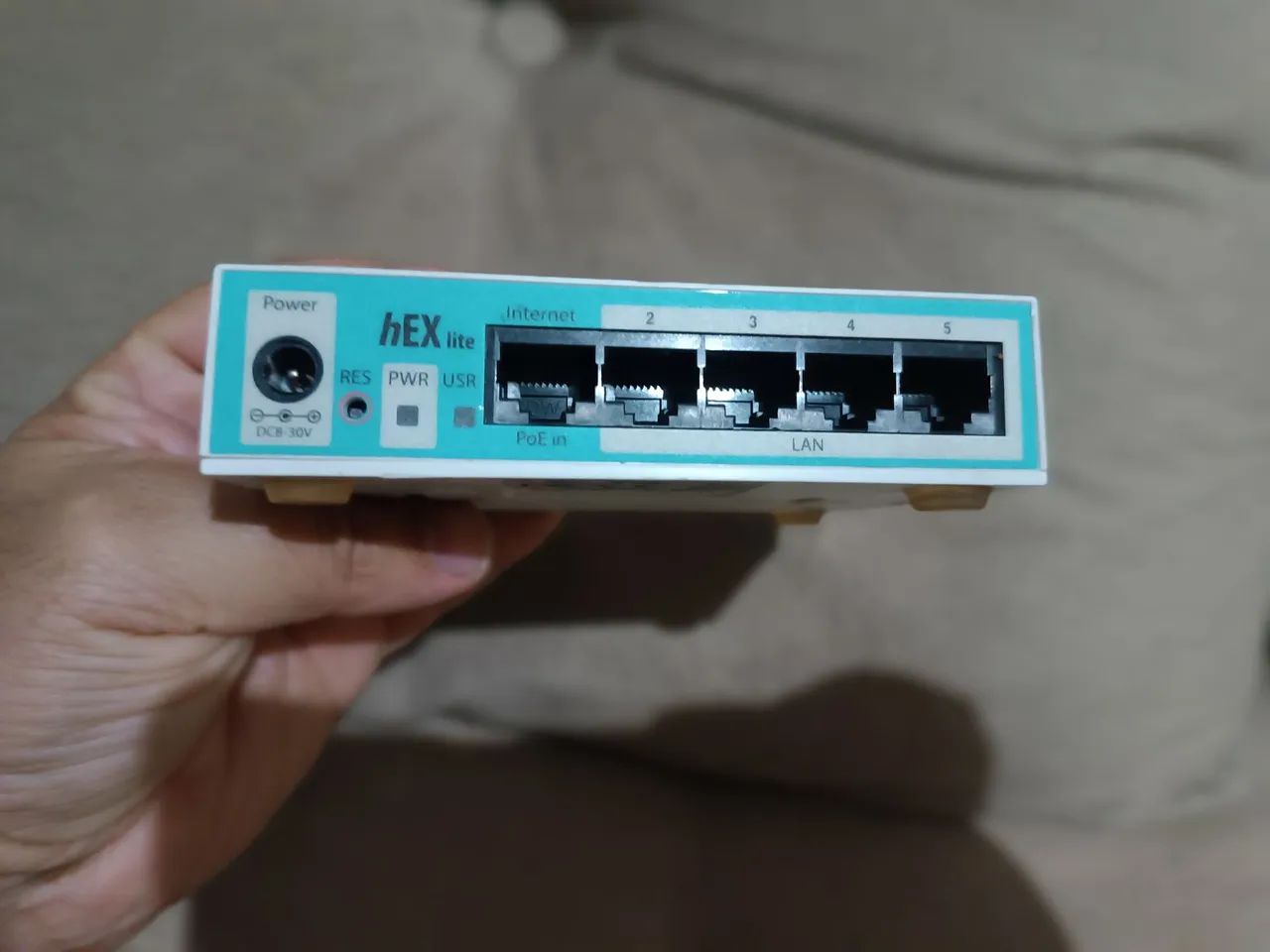 Roteador MikroTik hEX lite RB750-2 - Foto 2