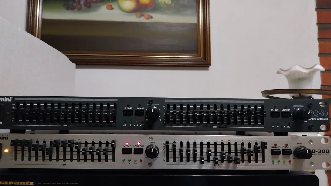Equalizador Gráfico profissional GEMINI EQ300