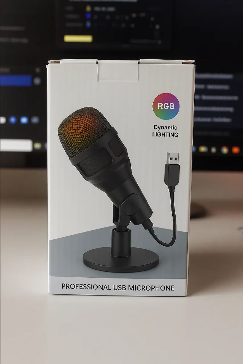 microfone condensador RGB  - Foto 2