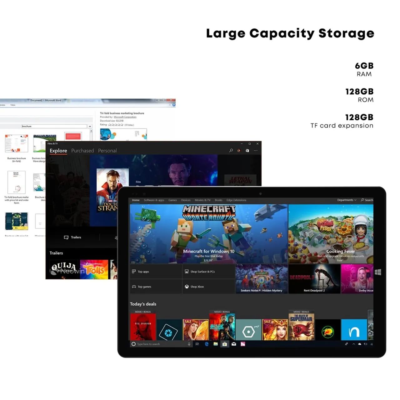 Tablet PC Hi10X - Windows 11 - 6GB RAM + 128 GB *Oportunidade* - Foto 3