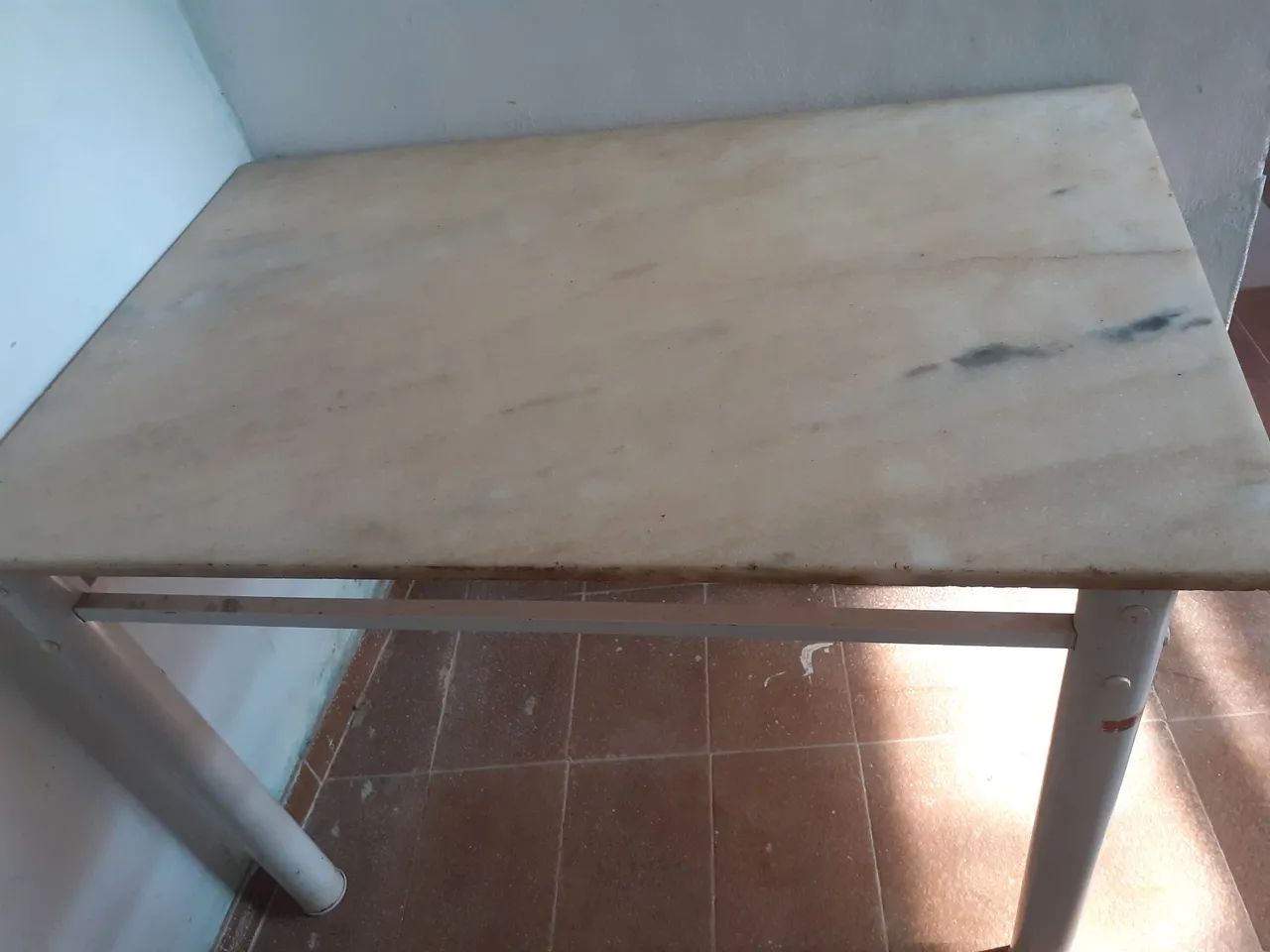 Mesa de mármore branca - Foto 2