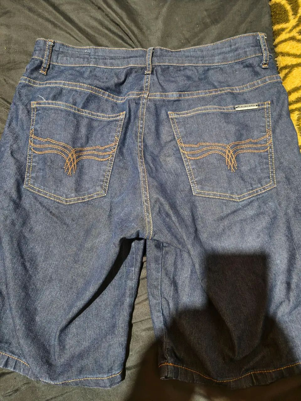 Bermuda jeans azul Cavalera tamanho:38. - Foto 5