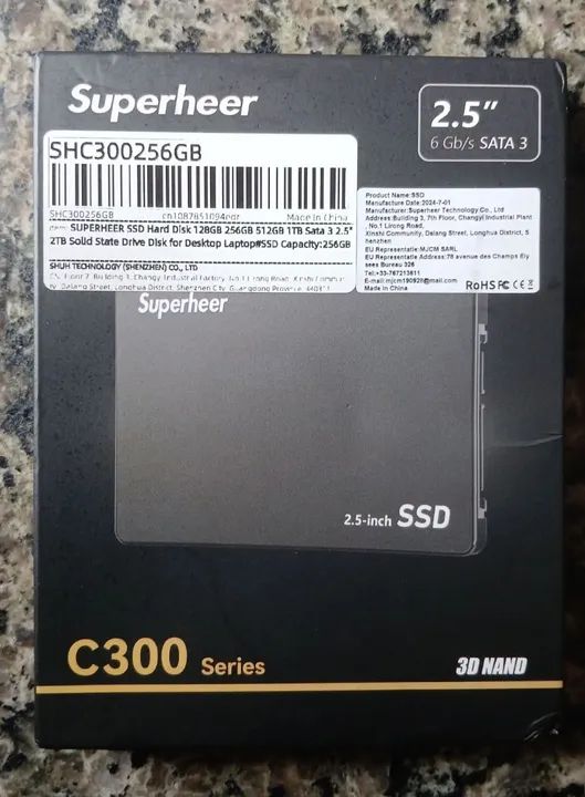SSD 256 GB SATA 3 