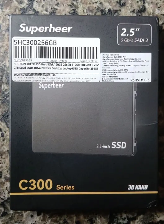 SSD 256 GB SATA 3
