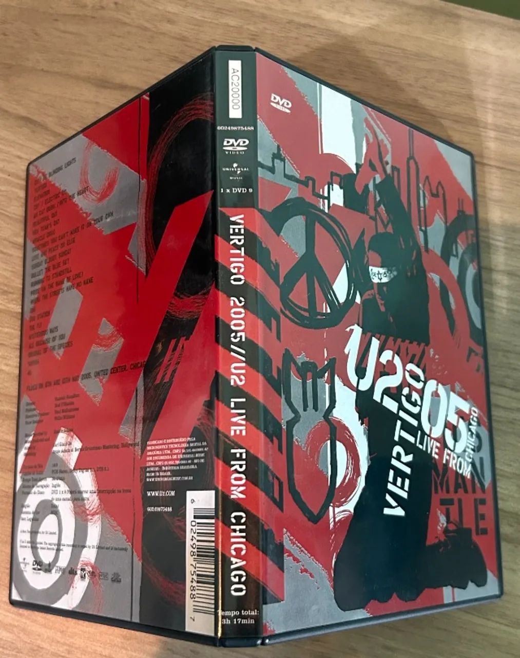 DVD U2 VERTIGO - LIVR FROM CHICAGO - Foto 2