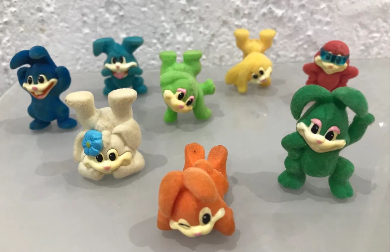 Coelhinhos de Camurça - Kinder Ovo - Foto 2