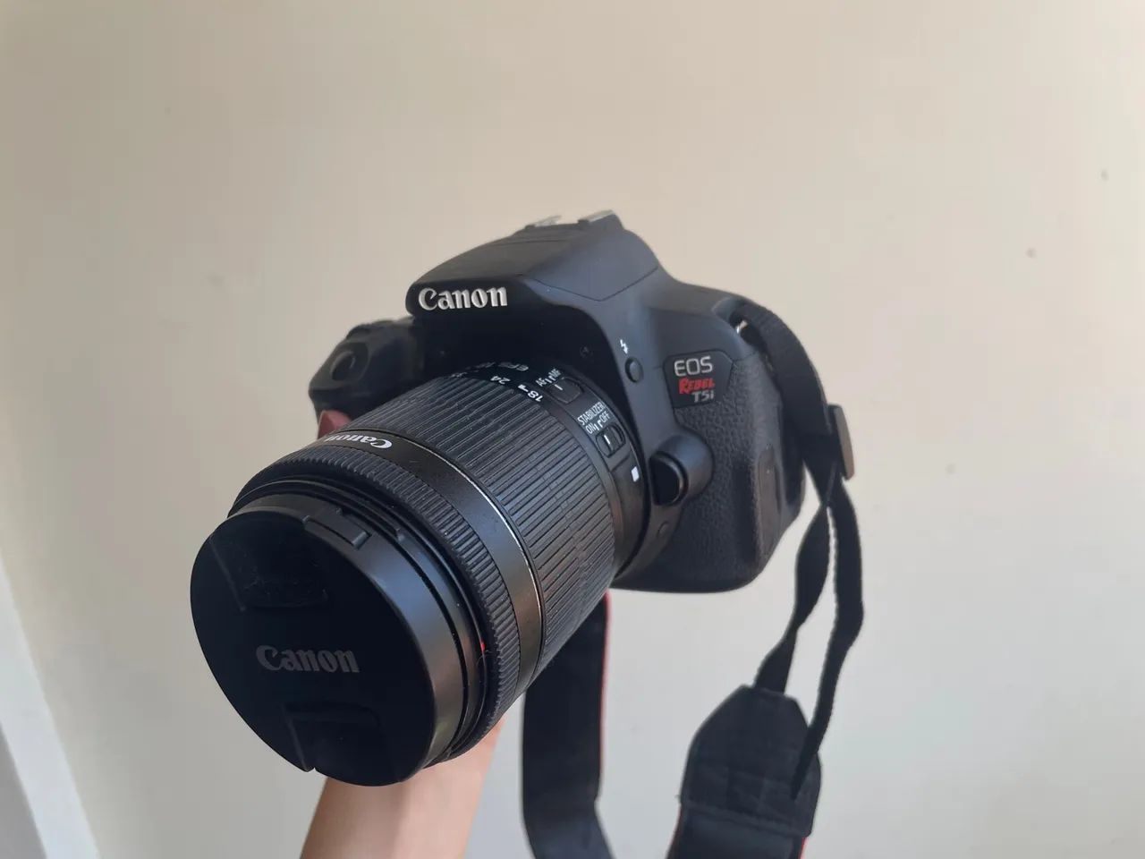 Câmera Canon T5i + lente 18-55mm - Foto 3