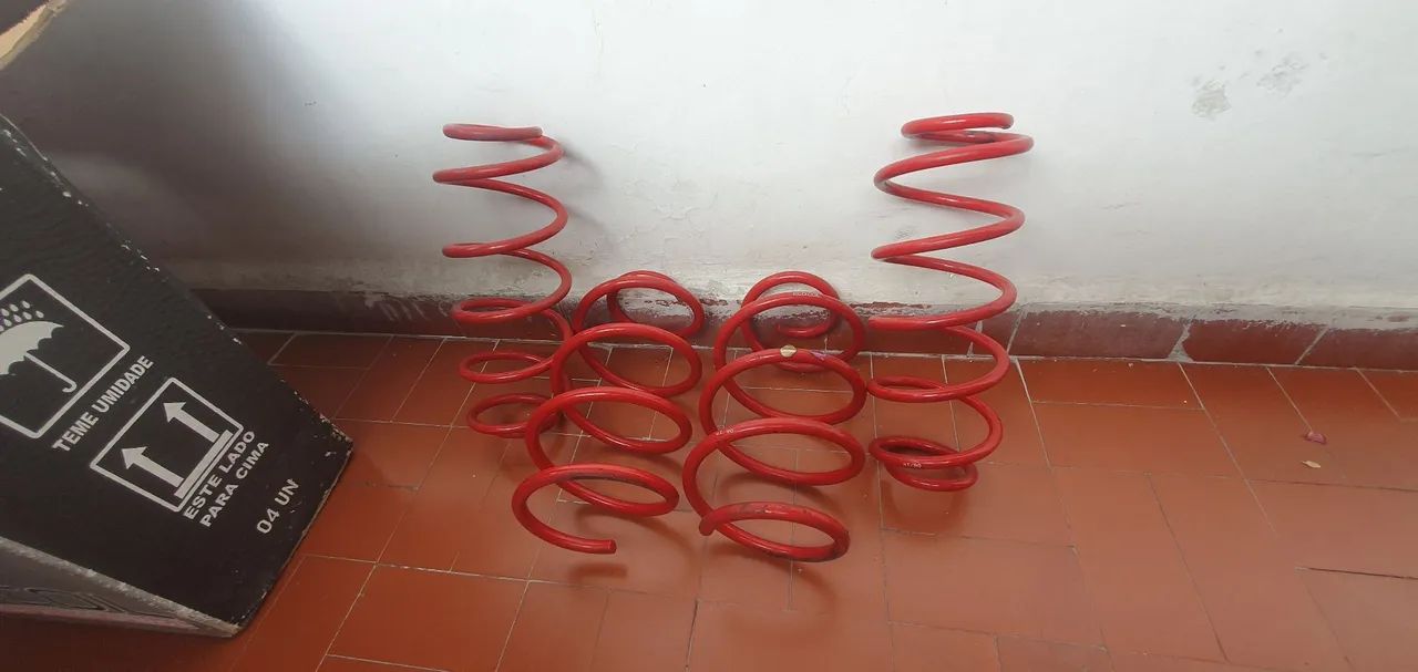 Molas esportivas Molas Red Coil - Foto 2