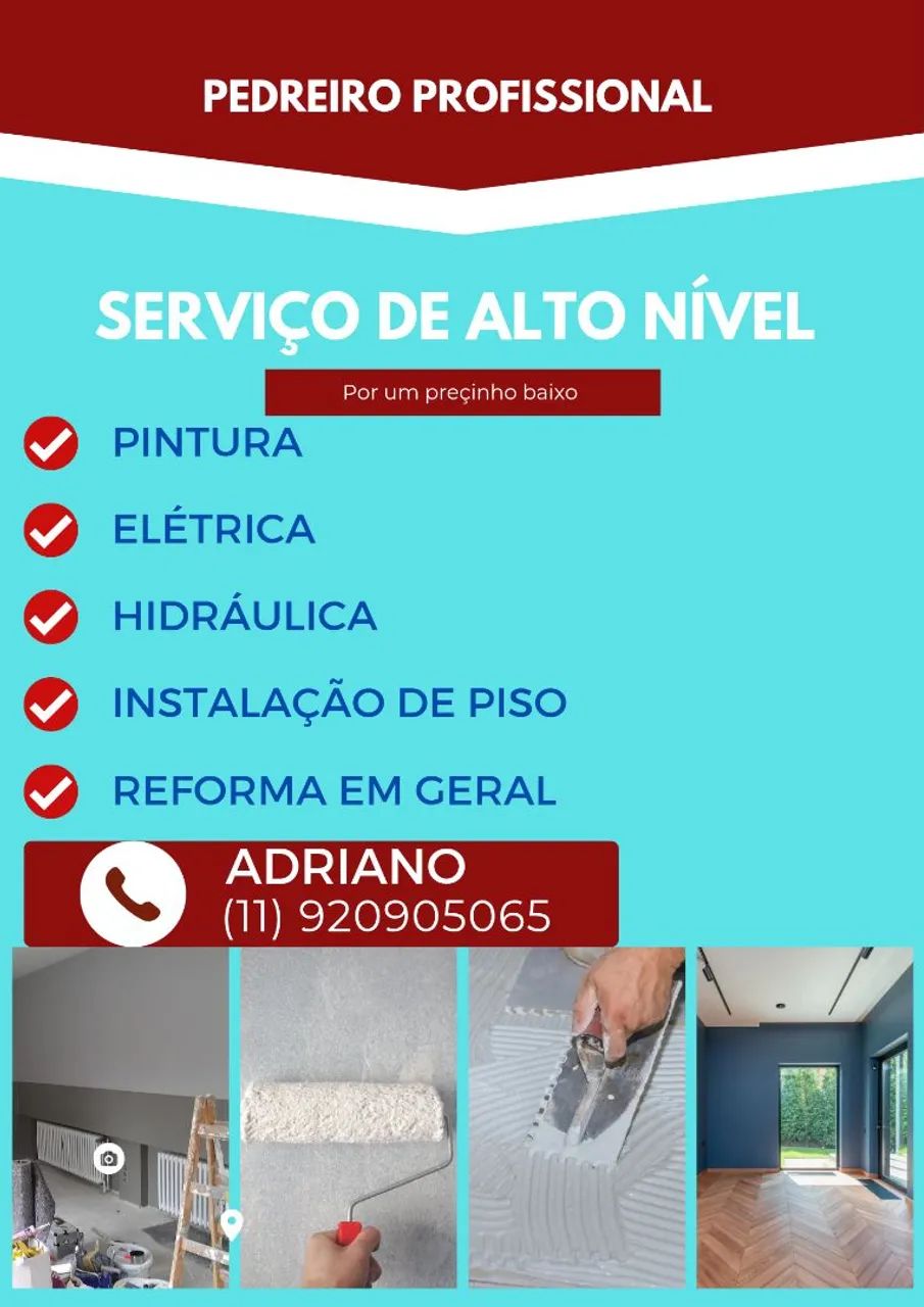 PINTOR " PEDREIRO" AZULEJISTA 