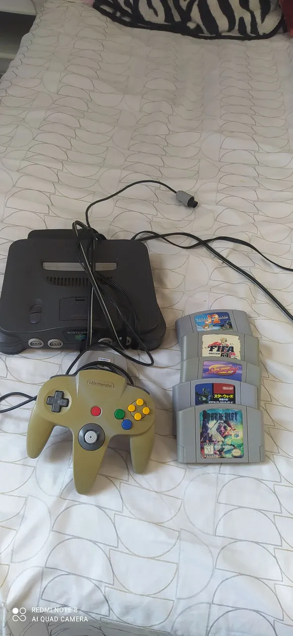 Nintendo 64 Completo + Jogos